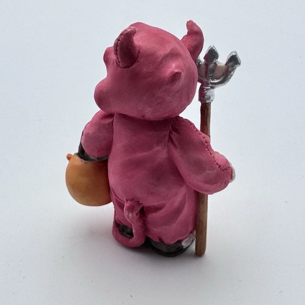 VTG Calico Kittens You're My Little Devil Priscilla Hillman Enesco Halloween Cat